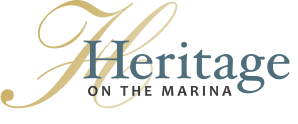 Heritage on the Marina logo